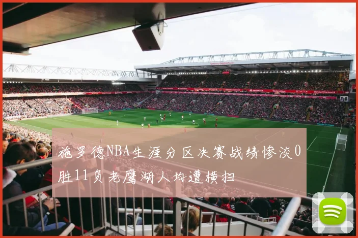 施罗德NBA生涯分区决赛战绩惨淡0胜11负老鹰湖人均遭横扫